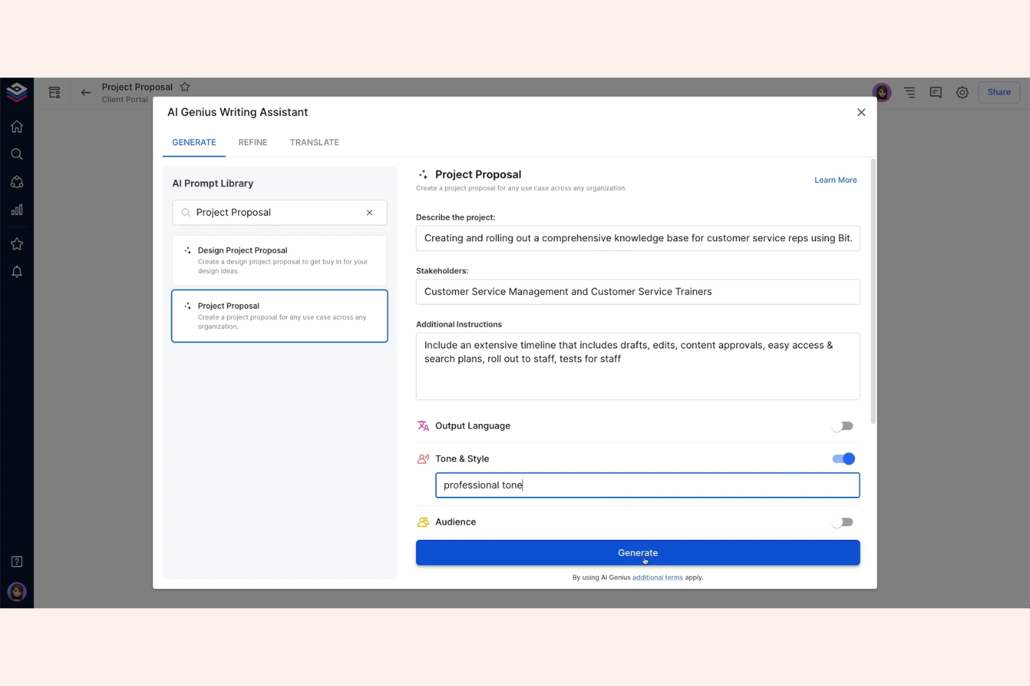 Bit.ai screenshot - Las 10 mejores herramientas de documentación con IA en 2026
