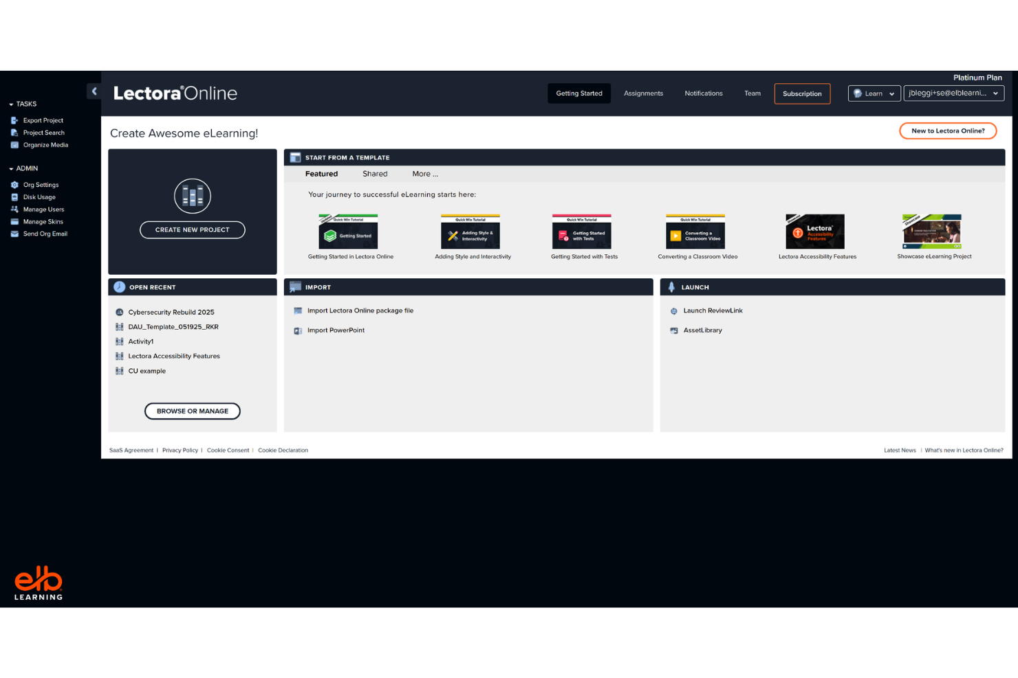 Lectora screenshot - 10 meilleures alternatives à Adobe Captivate en 2026
