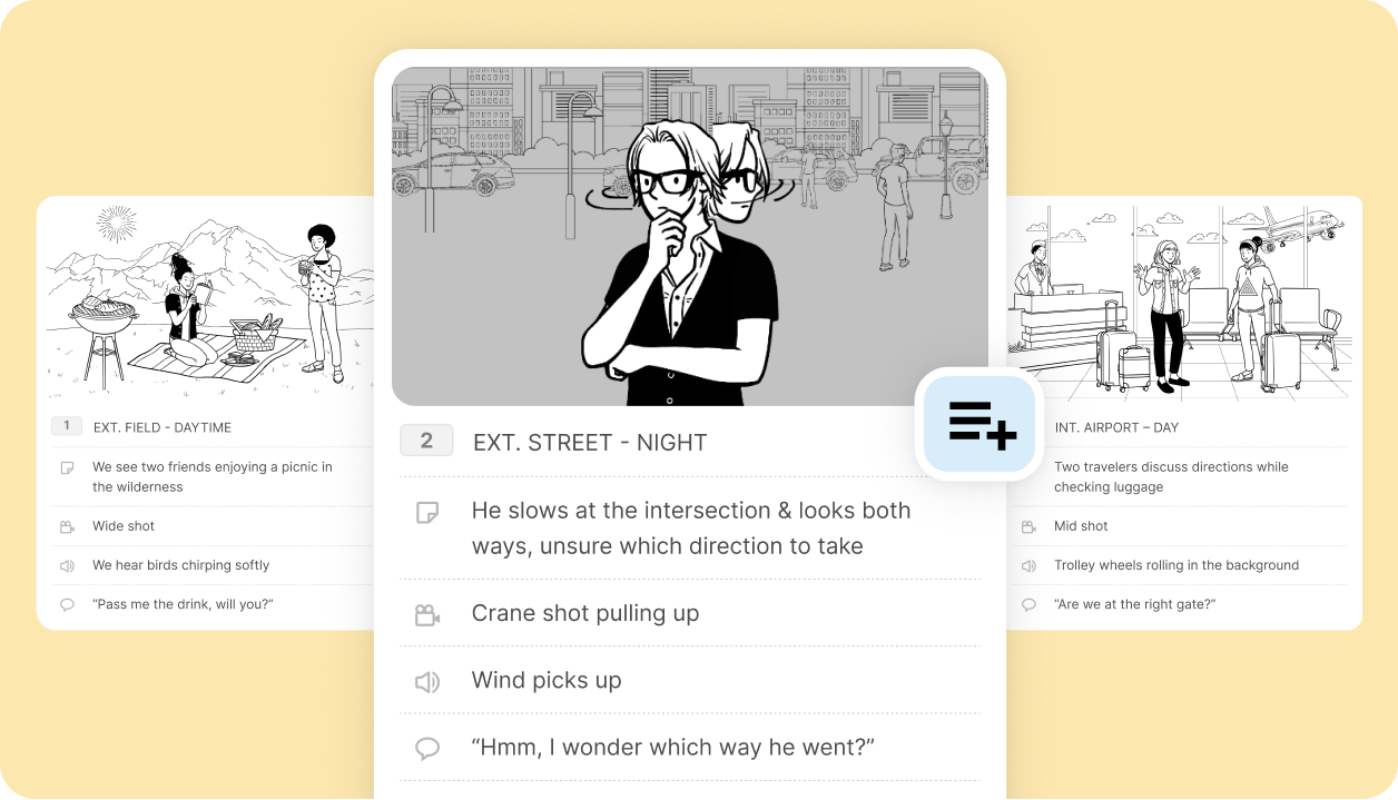 StoryTribe screenshot - 10 beste gratis storyboardsoftware in 2026