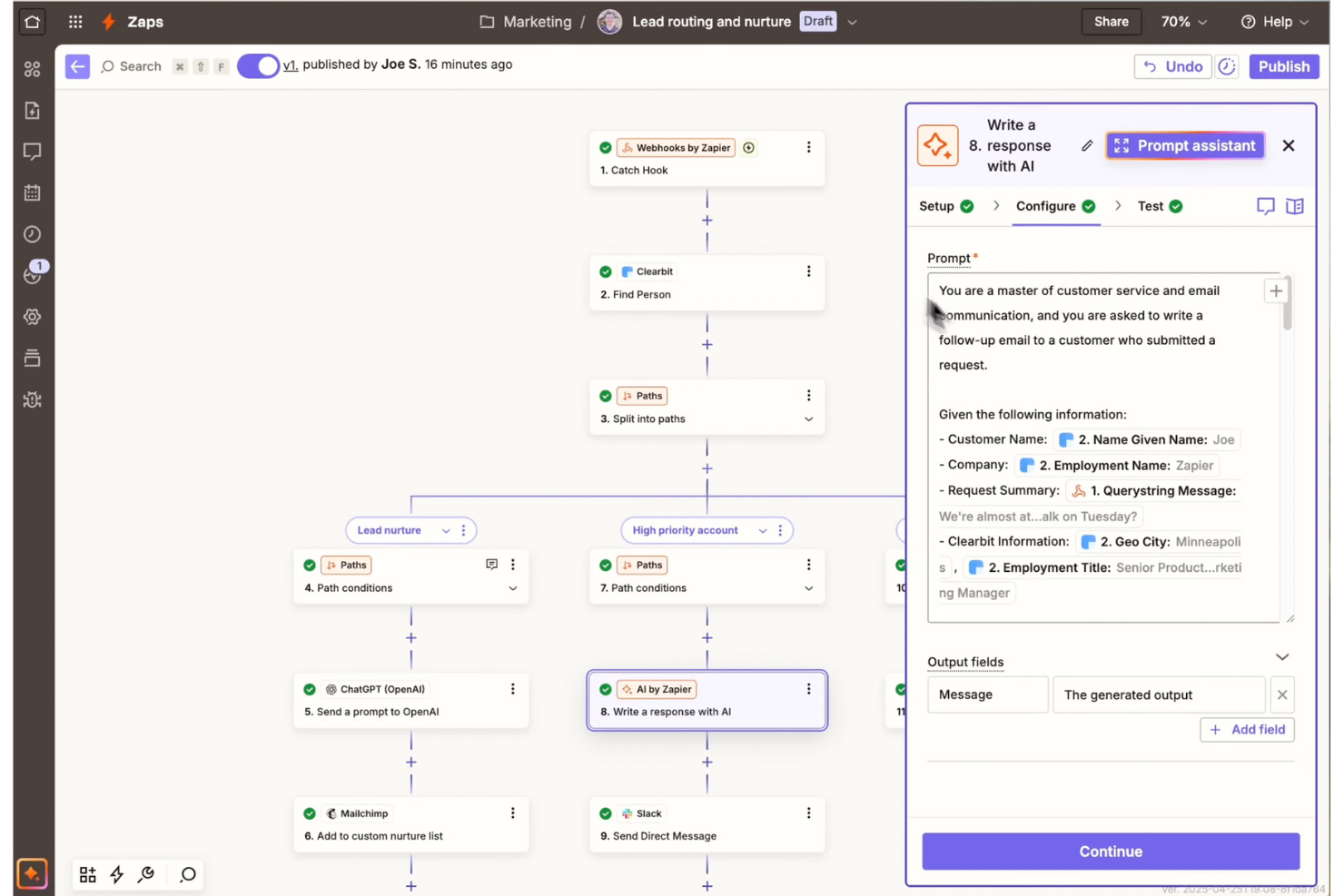 Zapier screenshot - 10 beste alternatieven voor Ignition beoordeeld in 2026