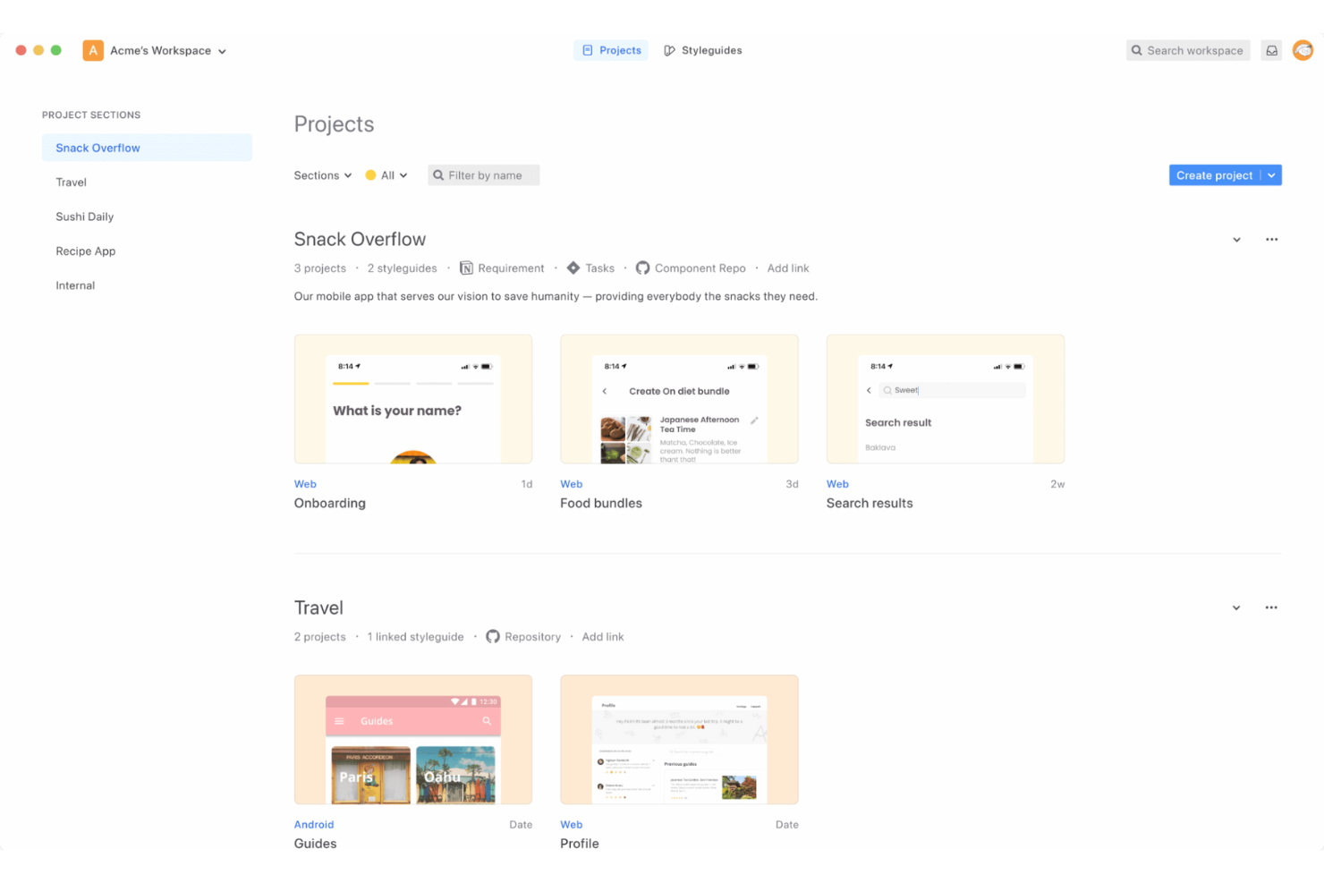 Zeplin screenshot - 10 Beste Adobe XD-alternatieven beoordeeld in 2026