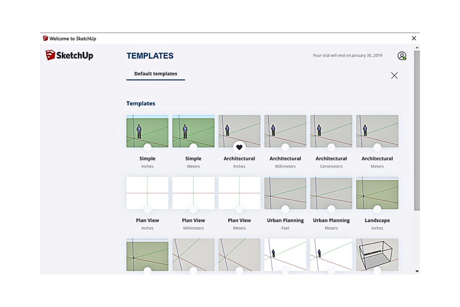 SketchUp screenshot - 10 beste gratis software voor productontwikkeling, beoordeeld in 2026