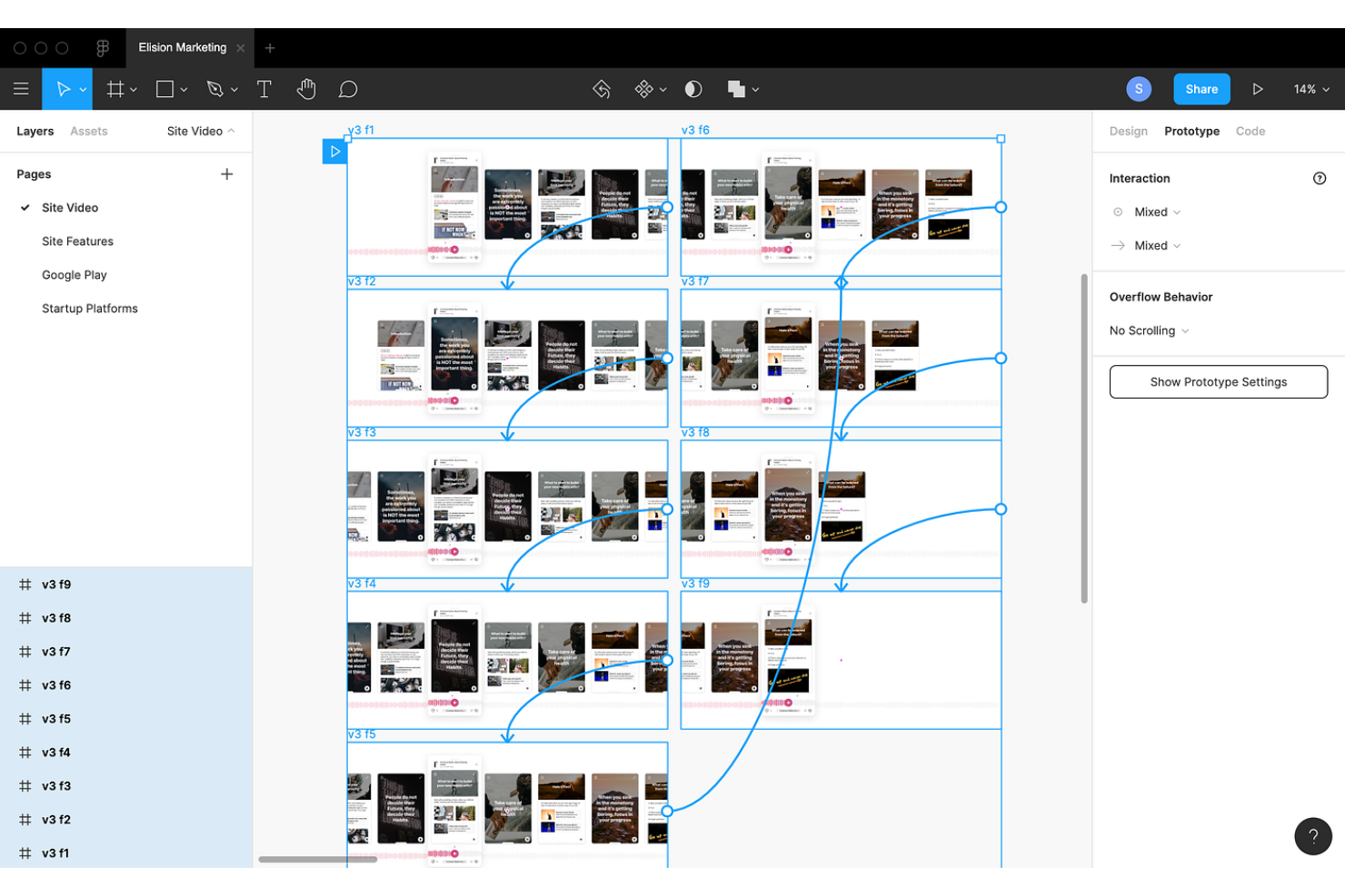 Figma screenshot - 10 bästa verktygen för prototyper med hög detaljtrohet för 2026