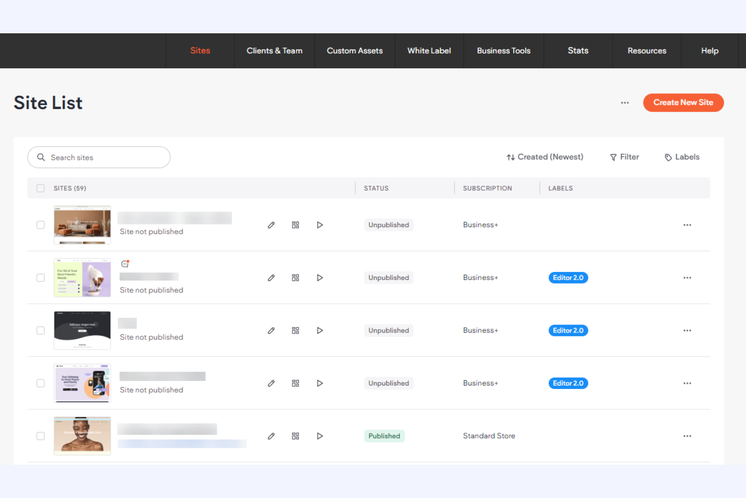Duda screenshot - 10 bästa alternativen till Webflow 2026