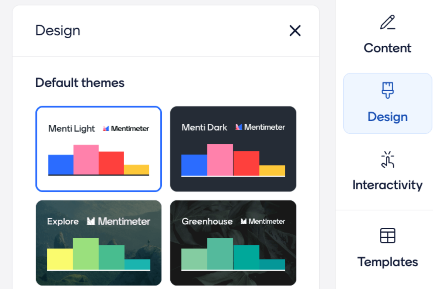 Mentimeter screenshot - 10 bästa kostnadsfria verktygen för idégenerering 2026