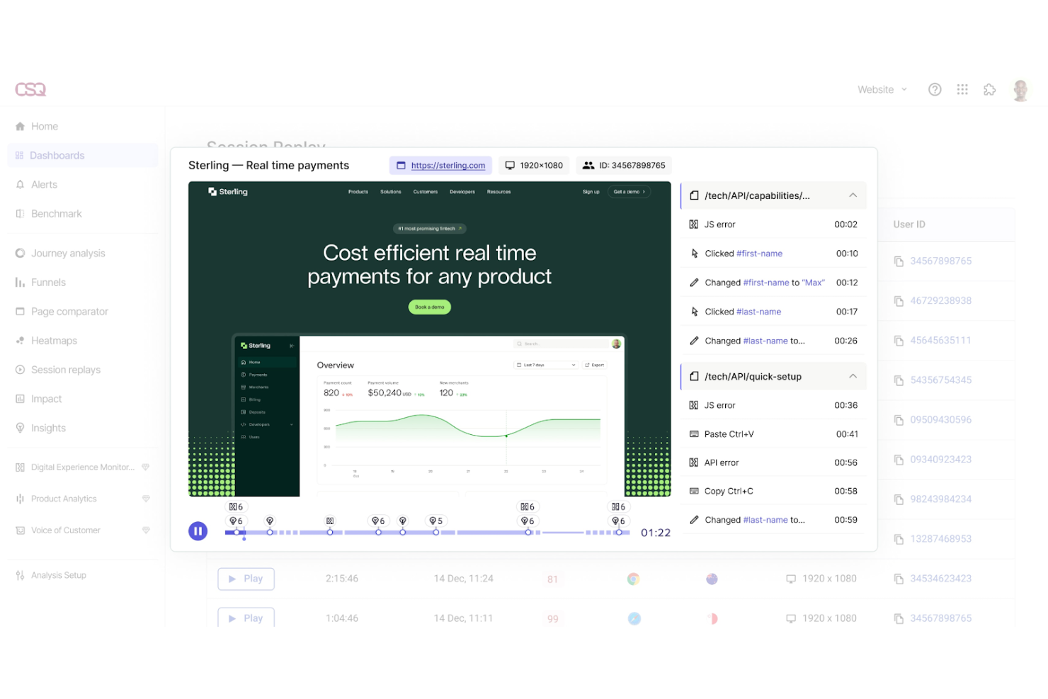 Contentsquare screenshot - 10 Best UX Analytics Tools Reviewed in 2026
