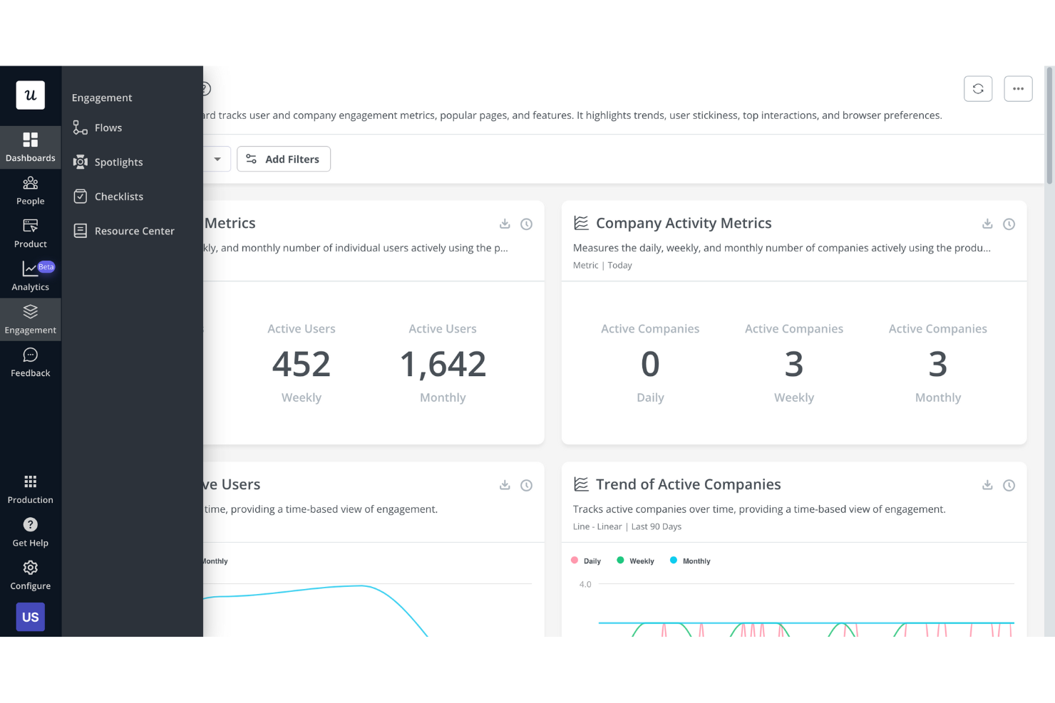 Userpilot screenshot - 20 Best Free User Tracking Software Reviewed in 2025
