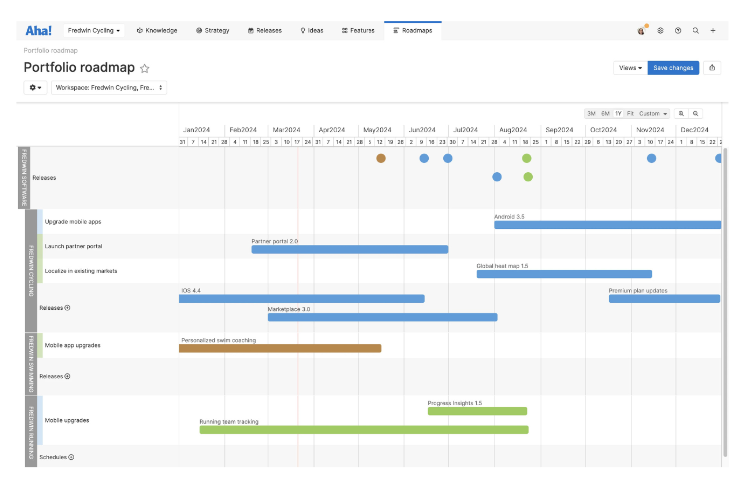Aha! screenshot - 10 Best Jira Alternatives Reviewed in 2026