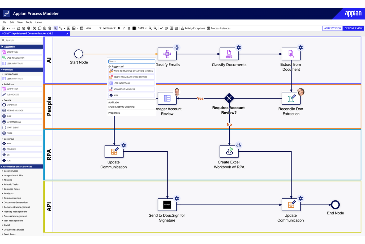 Appian screenshot - 10 Best Rapid Application Development Software in 2026