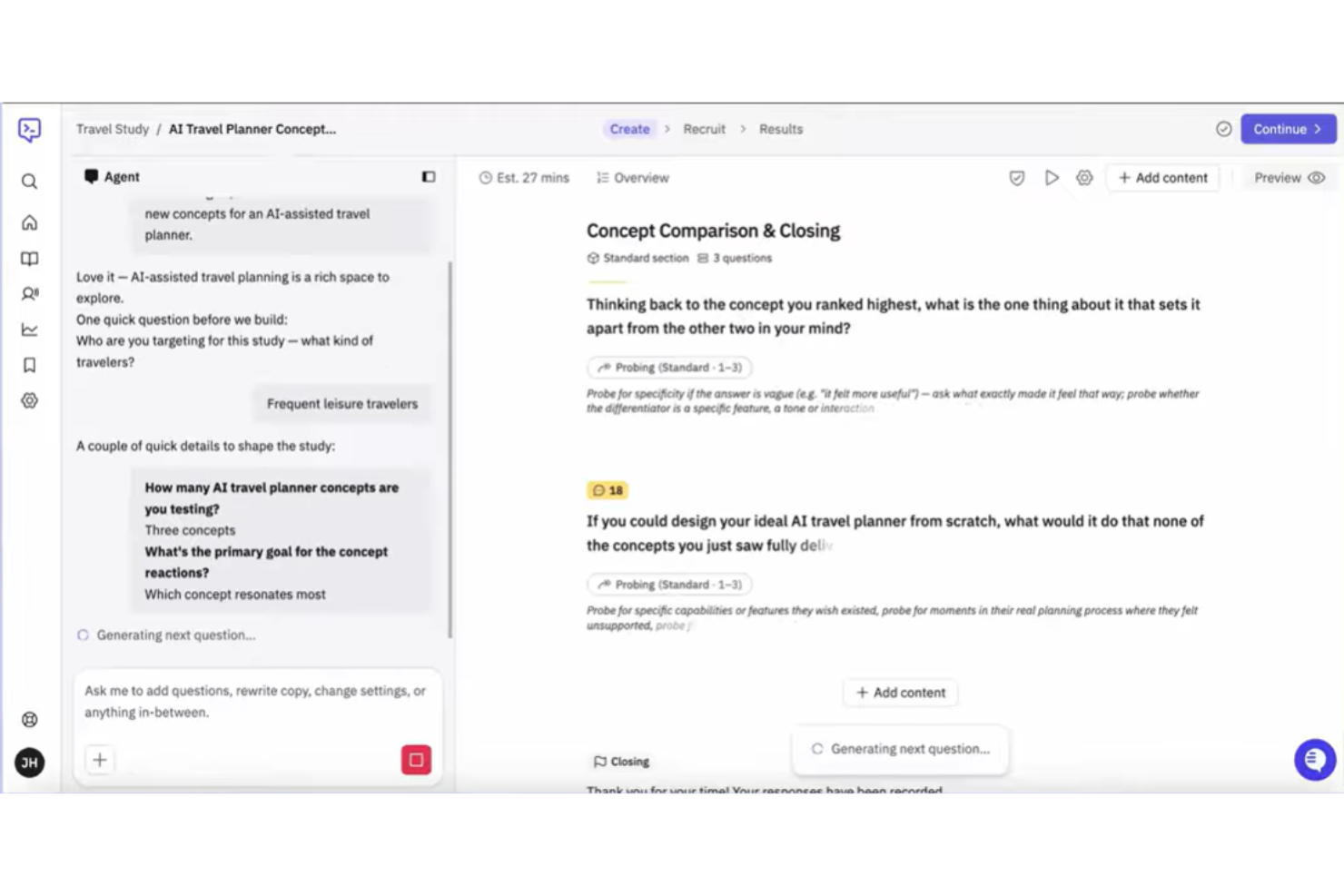 Outset.ai screenshot - 20 Best AI Market Research Tools in 2026