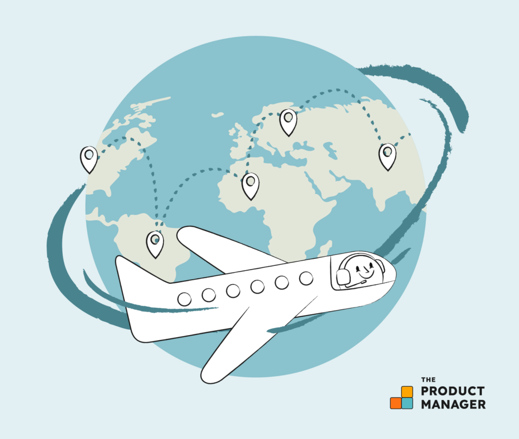 product-led growth examples trip around the globe graphics