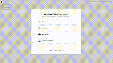 Onboarding Coda screen recording