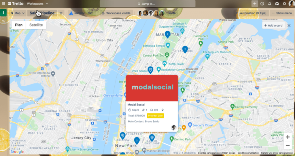 map screenshot