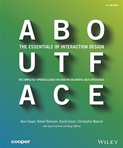 About Face: The Essentials of Interaction Design - book for product design