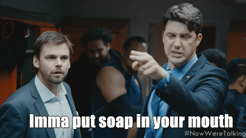 imma put soap in your mouth GIF