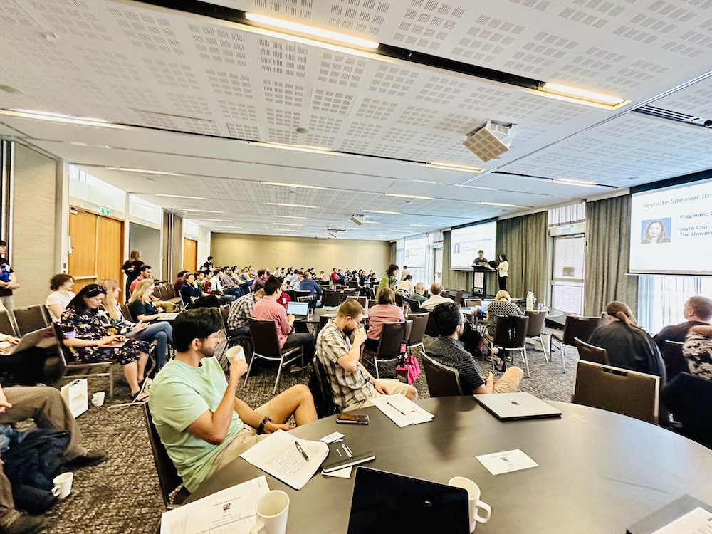 The attendees of the 28th Annual ACM Conference