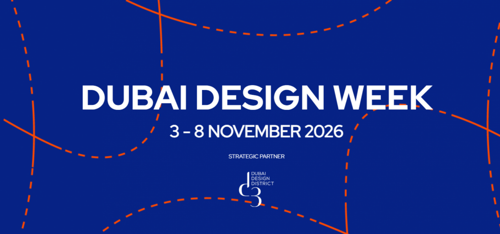 Dubai Design Week 2026 event banner