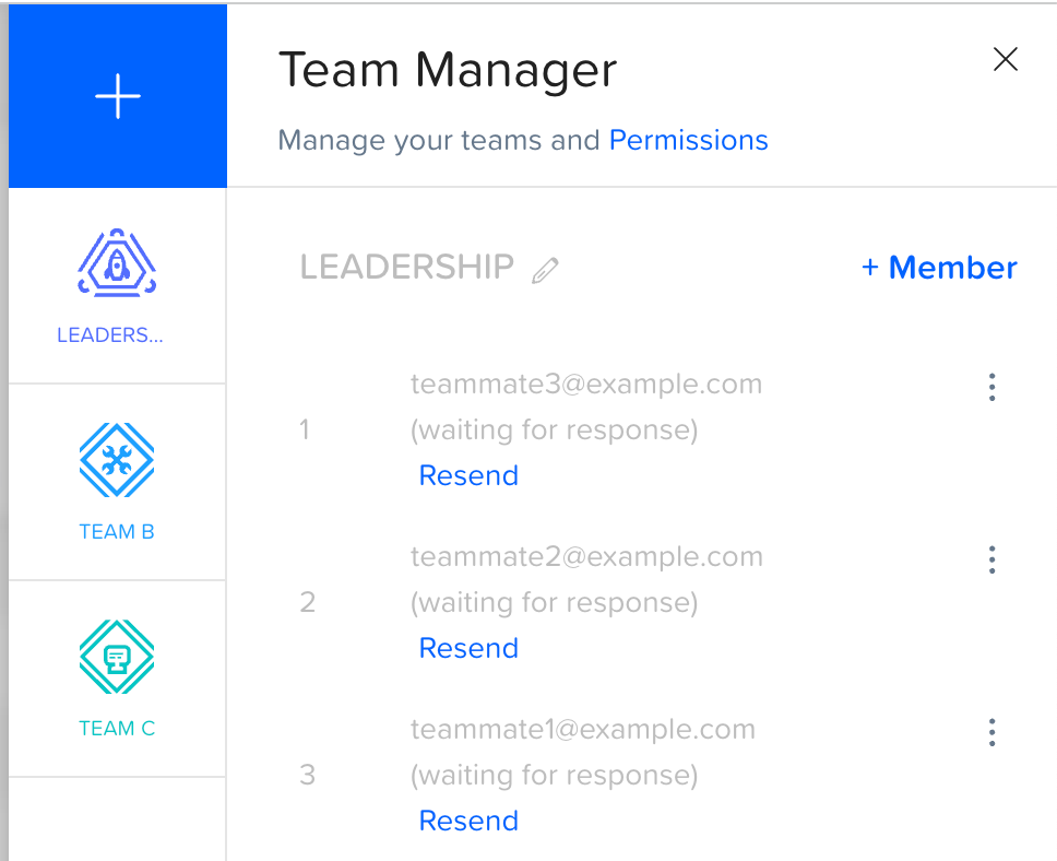 how to do a feasibility study team manager screenshot