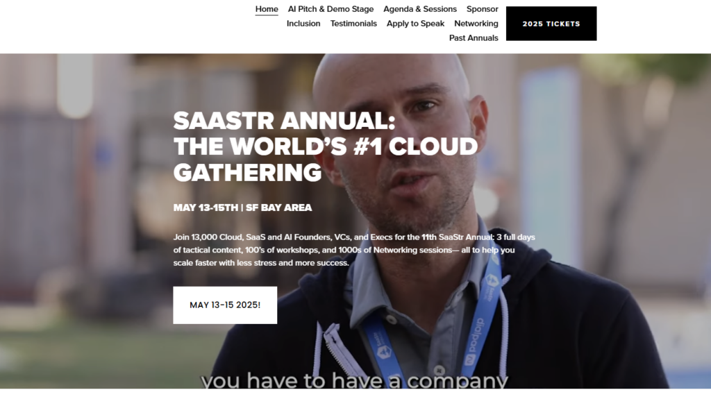 SaaStr Annual preview