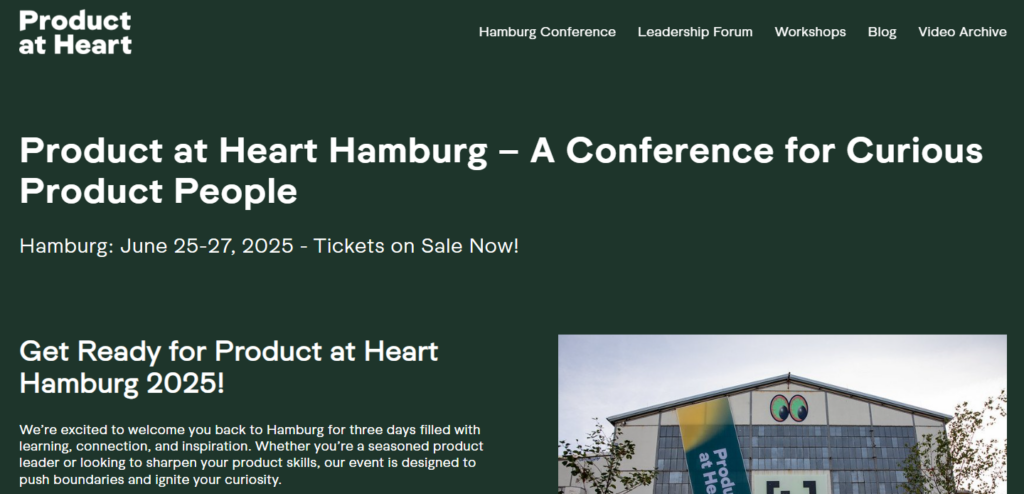 The Product at Heart Hamburg snapshot