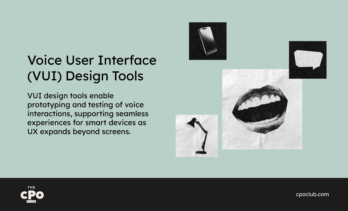 VUI is becoming more commonplace with the rise of phygital design.