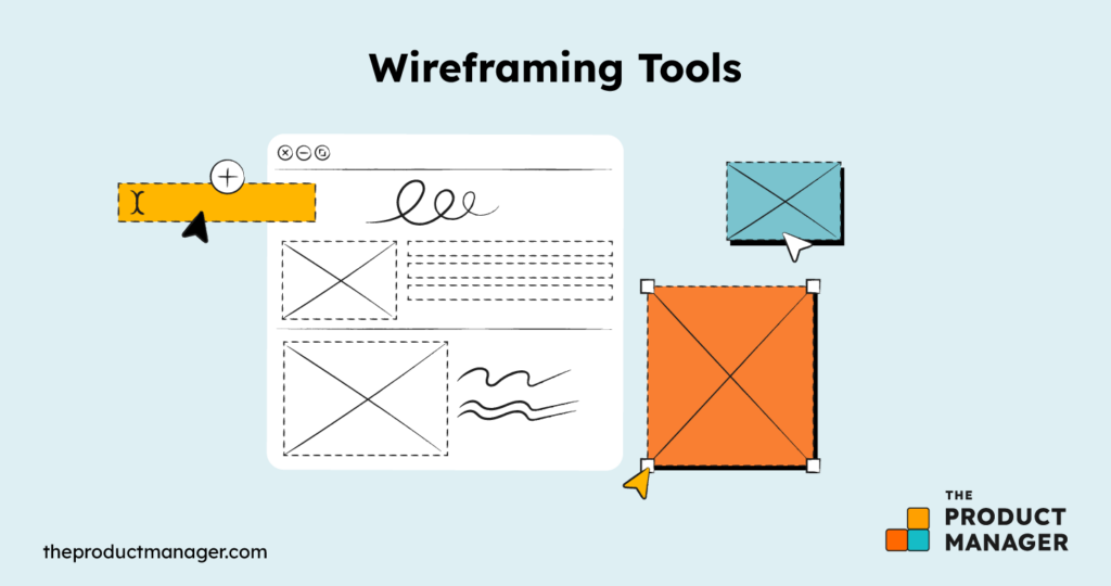 Wireframing tools allow you to create low-fidelity mockups of interfaces.