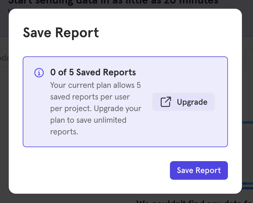saas product screenshot