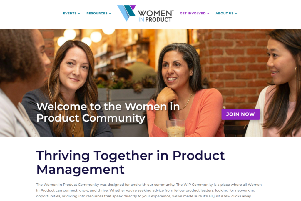 WIP community product management membership page