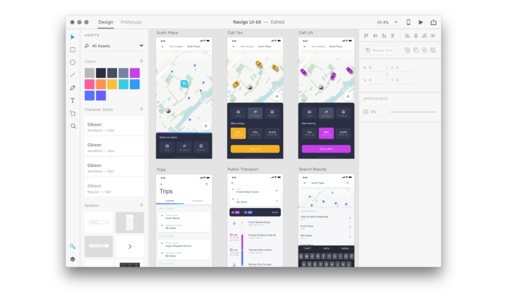 adobe xd features high fidelity wireframes
