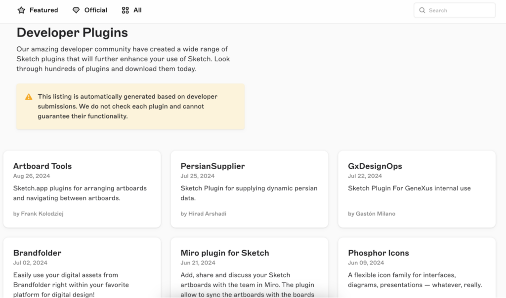 sketch features high fidelity wireframes