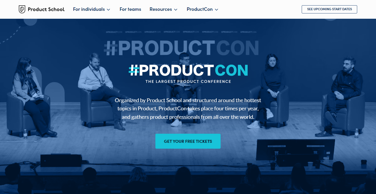 ProductCon website screenshot