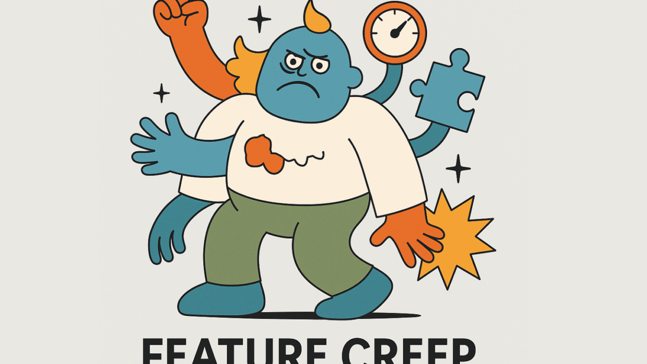 product walking around with useless and random features