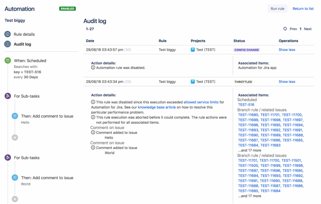 Example of lightweight UX that serves one purpose