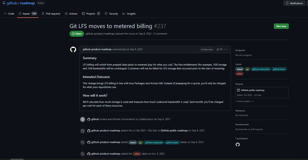 github specific target screenshot