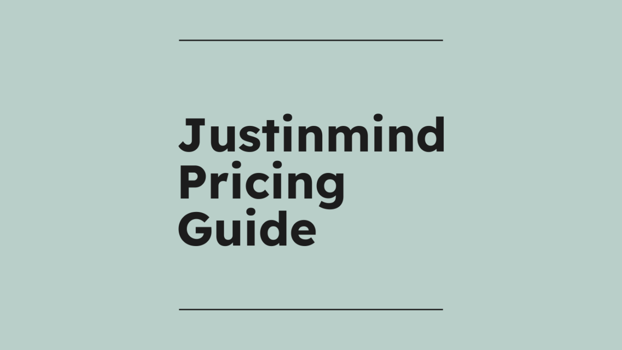 Justinmind pricing guide standard editorial post 10325