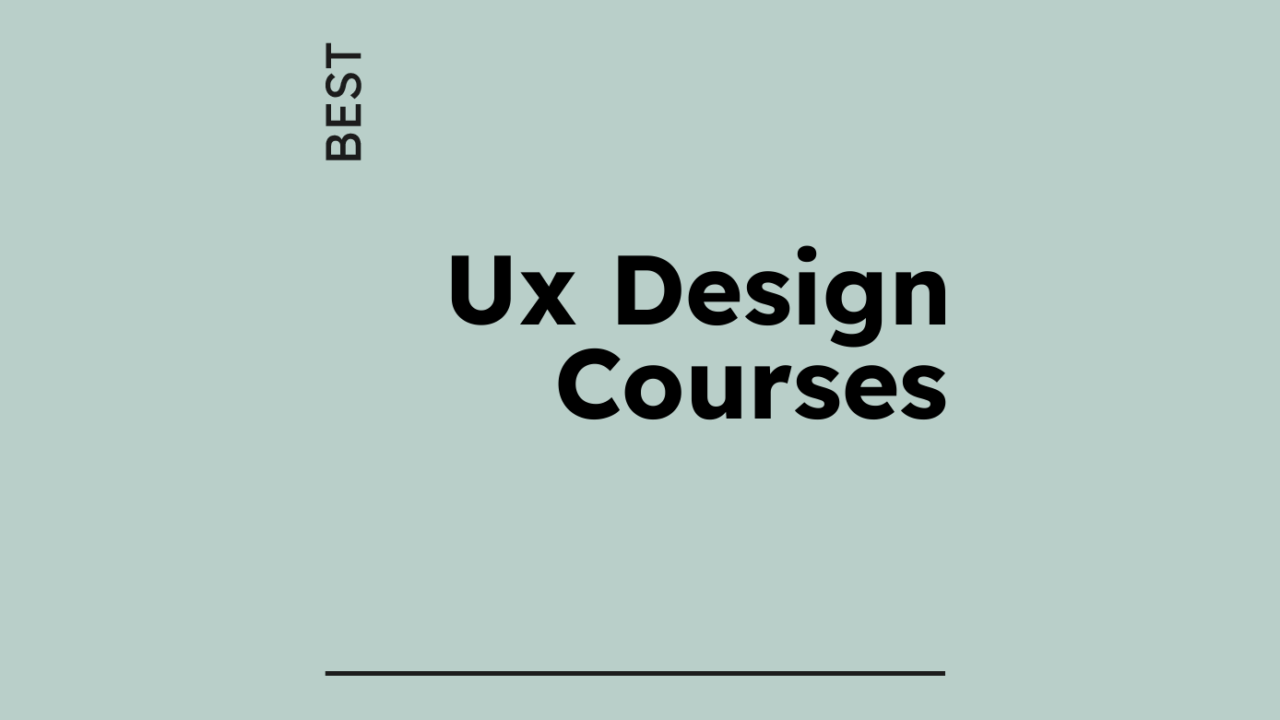 Ux design courses generic best of 05393