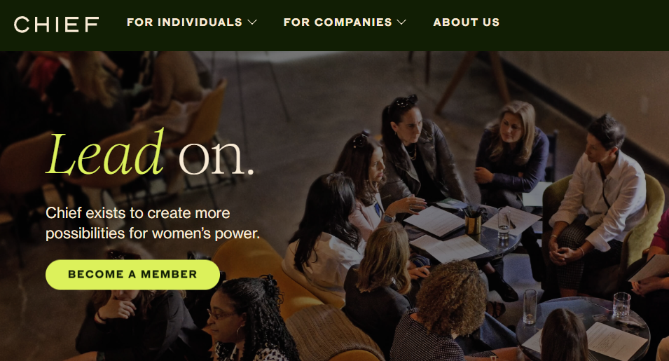 Chief homepage