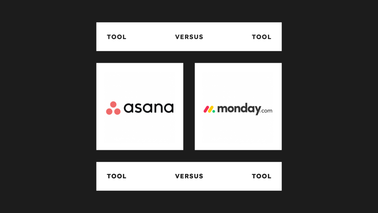 Asana Versus Monday com 96378
