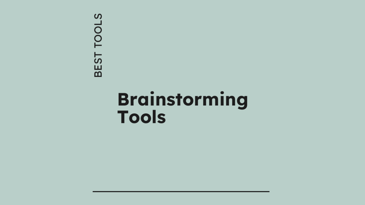 Brainstorming tools best tools 22494
