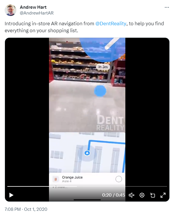 Dent Reality x Apple screenshot