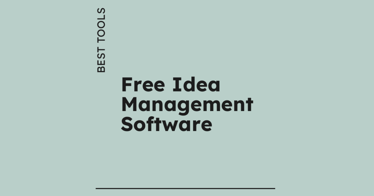 10 Best Free Idea Management Software in 2026