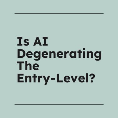 Is ai degenerating the entry level standard editorial post 41654