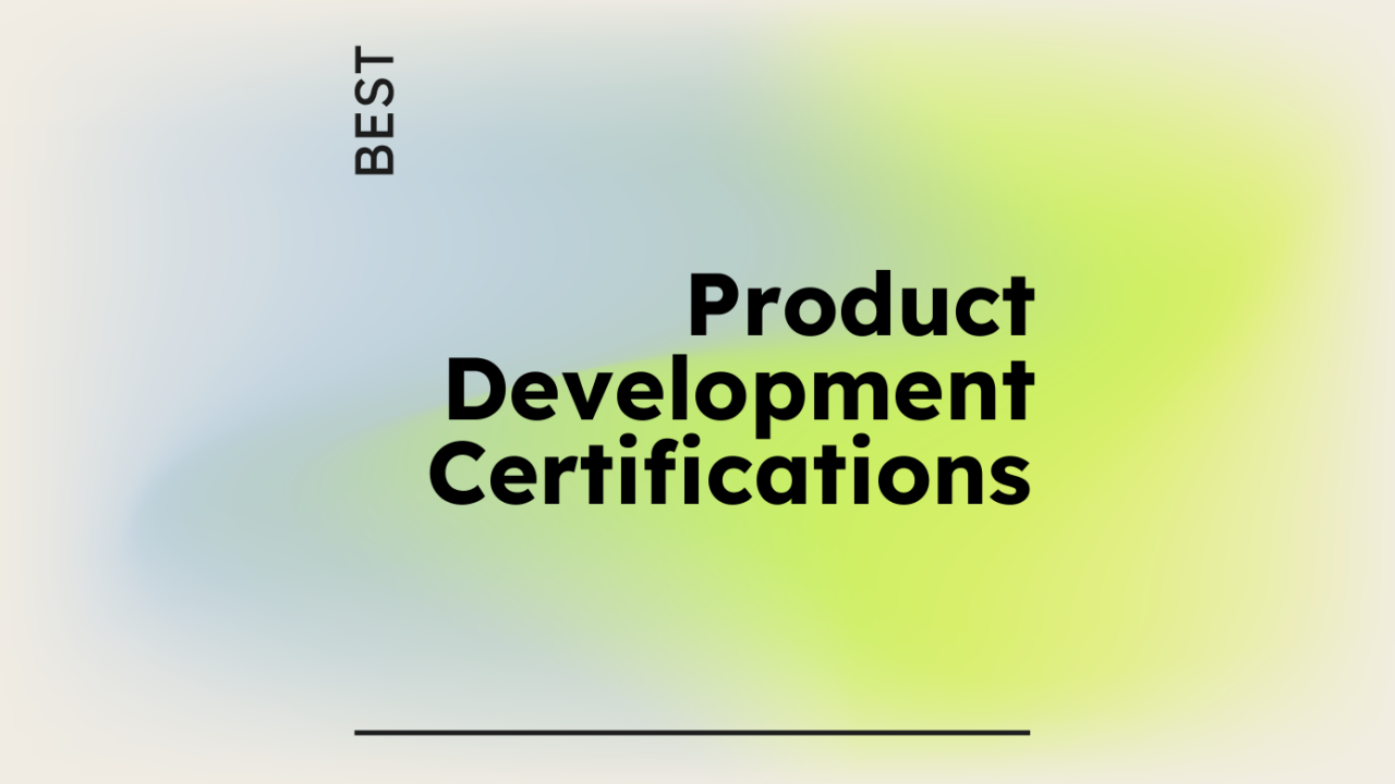 Product development certifications generic best of 54832