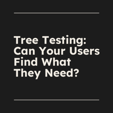Tree testing can your users find what they need standard editorial post 48578