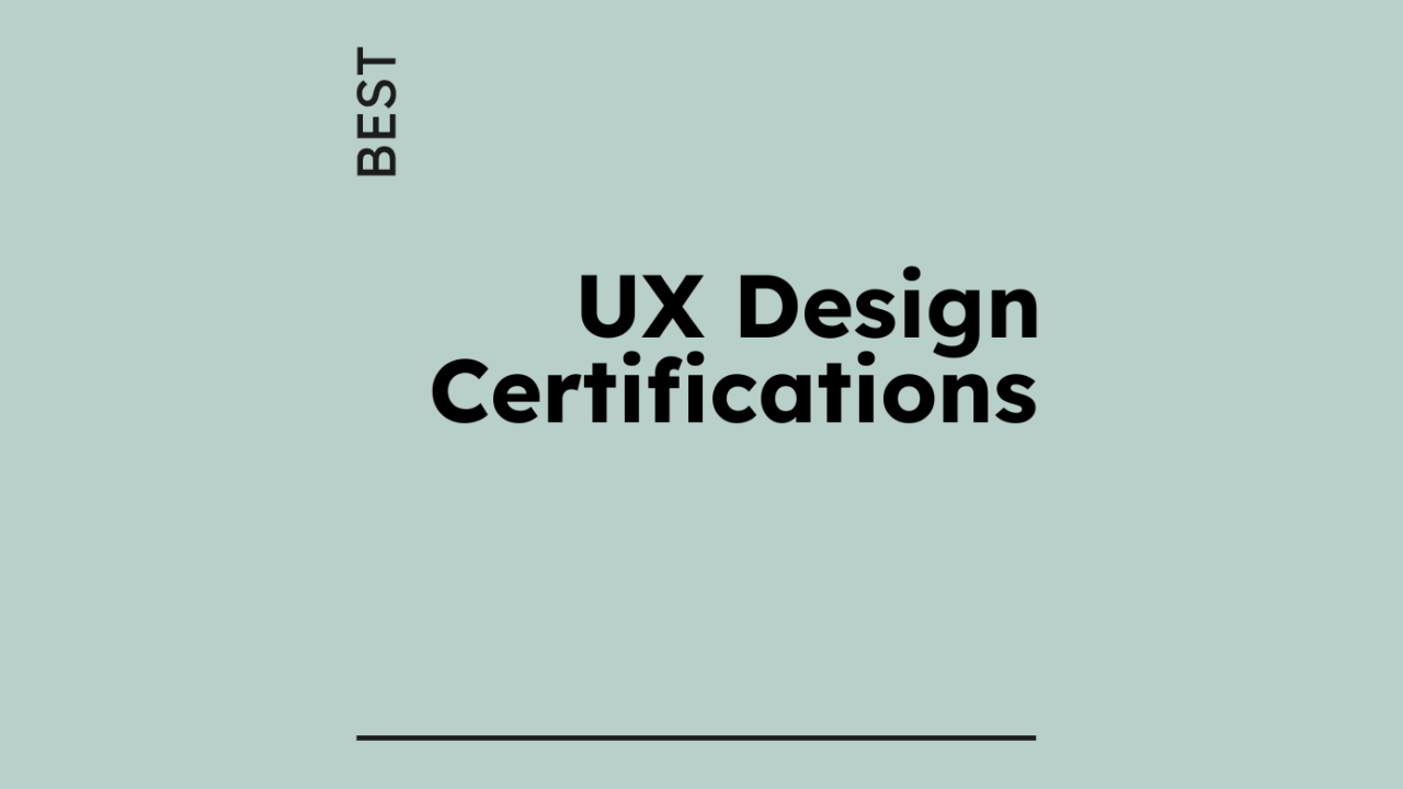 Ux design certifications generic best of 62468