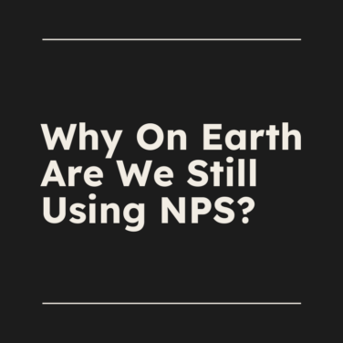 Why on earth are we still using nps standard editorial post 03991