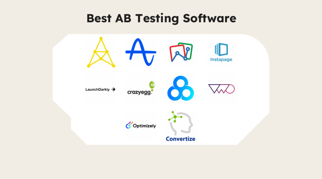 Best Best AB Testing Software logos 68421