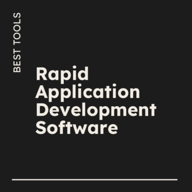 Rapid application development software best tools 61571